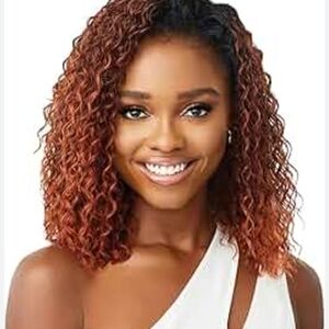 Auburn Curly Wig for Women